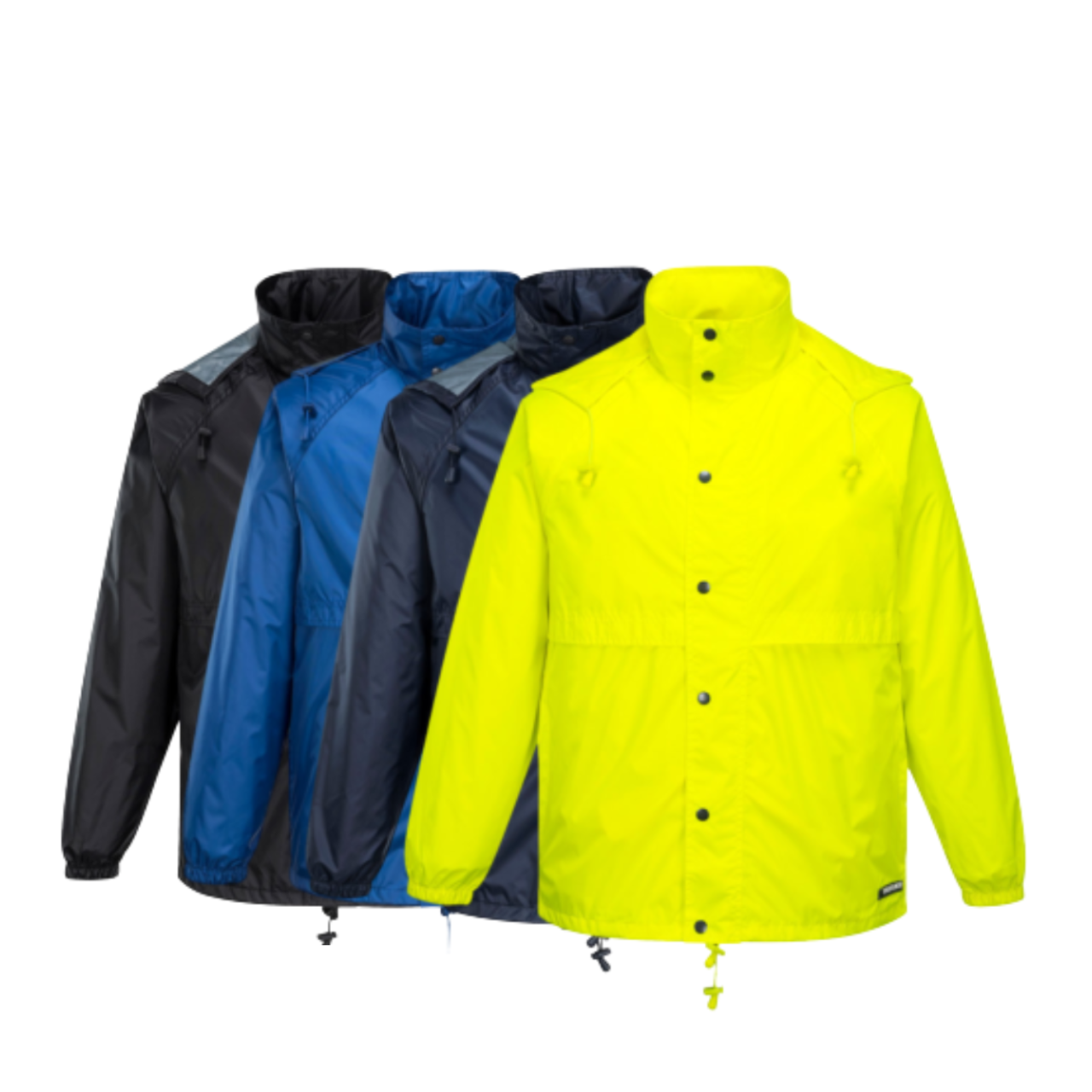 Portwest Mens Huski Stratus Jacket Lightweight Waterproof Lined Work K8032-KarWorkwear