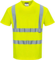 S170 Cotton Comfort Short Sleeve T-Shirt Yellow, Large-KarWorkwear