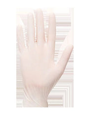 A910 Powdered Latex Disposable Glove White, Large-KarWorkwear