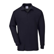 Mens Genoa Long-Sleeved Polo Shirt-KarWorkwear
