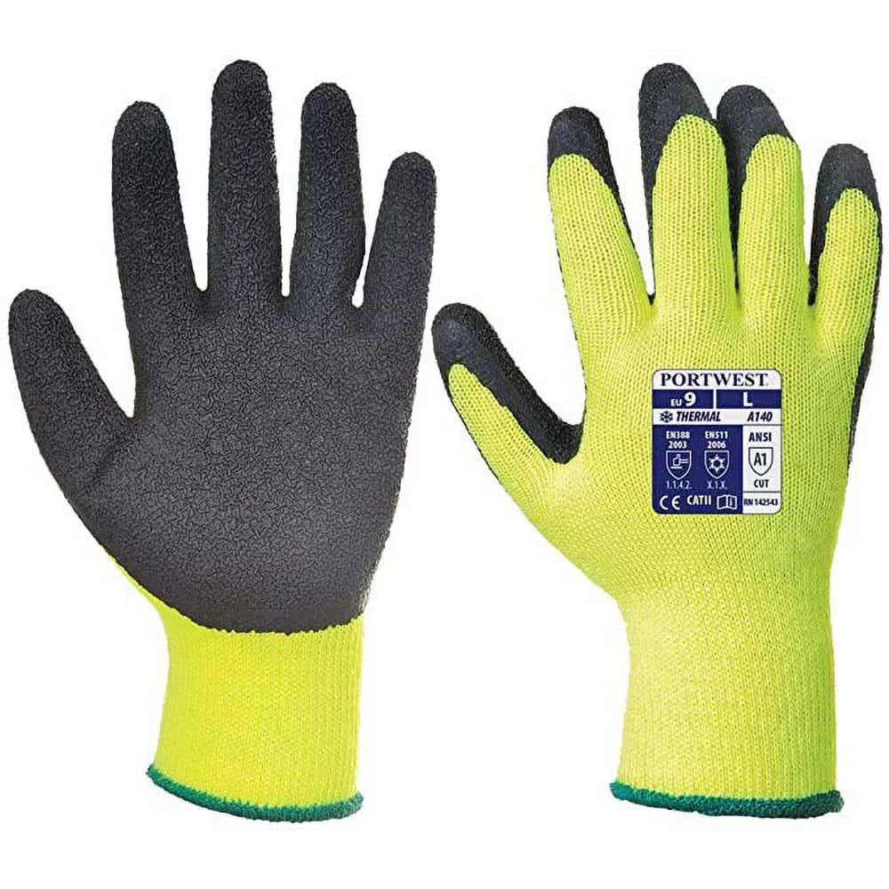 Thermal Grip Gloves (A140) / Workwear / Safetywear-KarWorkwear