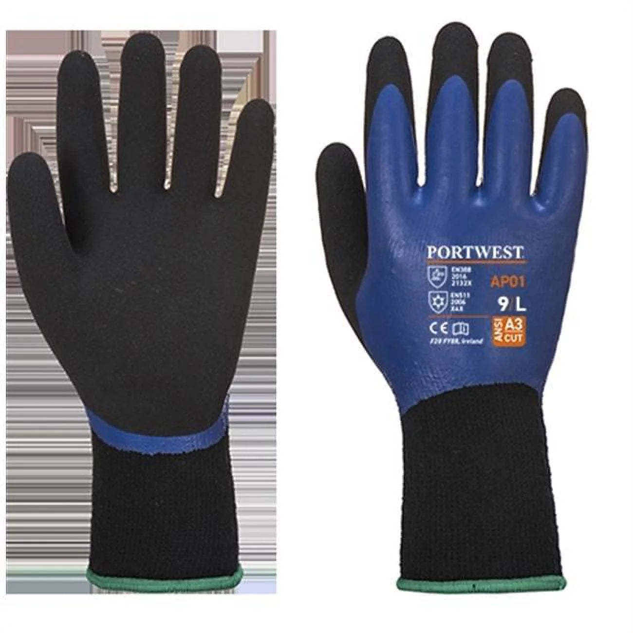 AP01 Thermo Pro Glove-Blue/Black-L-KarWorkwear